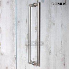 도무스 강화도어손잡이 G209 사각 스텐 (P340x19)