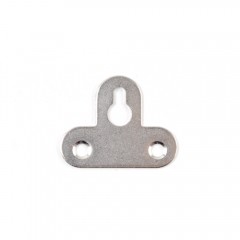 T자 액자고리 은색 (40x30mm) 낱개
