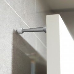 일자 도어스토퍼 실버 (90mm)