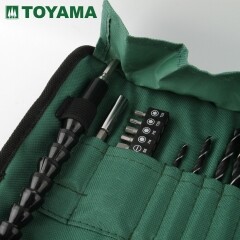 TOYAMA 토야마 101PCS 두루마리 드릴비트 세트 전동공구 악세사리