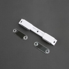 쌍자석캐치 장롱용 122mm 화이트 (100개입)