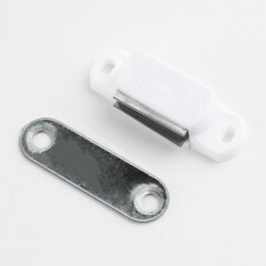 PVC 자석캐치 6K 50mm 화이트 (100개입)