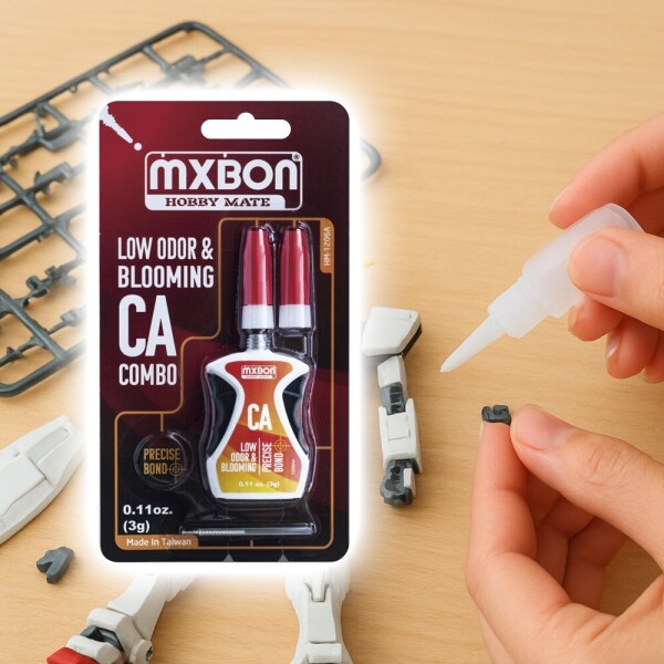 맥스본 순간접착제 하비 메이트 레드 3g