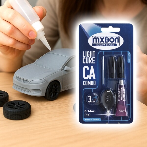 맥스본 순간접착제 하비 메이트 블루 4g