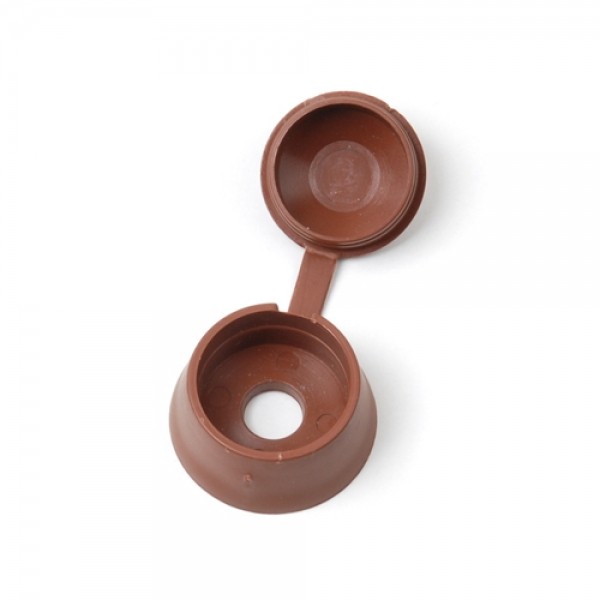 대량 메가타이 PVC 볼트캡 브라운 1box