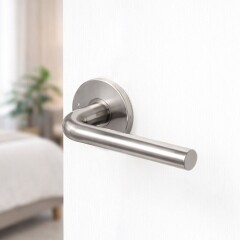 스텐 방문손잡이 스틱 실버