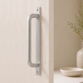 중문손잡이 베이직판 실버 (250mm) 100개입/박스