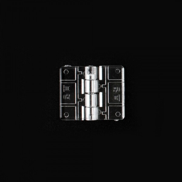 아크릴경첩 소(25x30mm) 100개/갑
